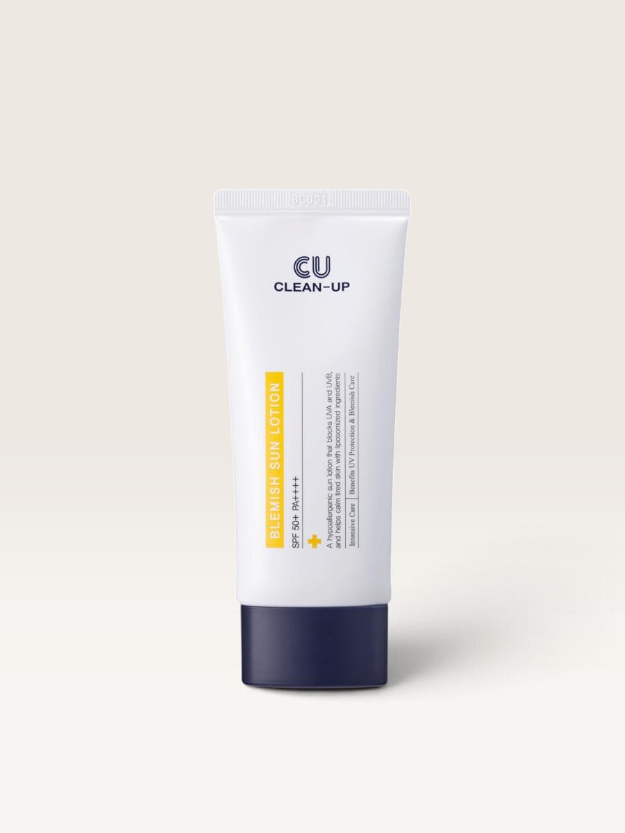 Сонцезахисний лосьйон CU CLEAN-UP BLEMISH SUN Lotion SPF50 + PA + + + +