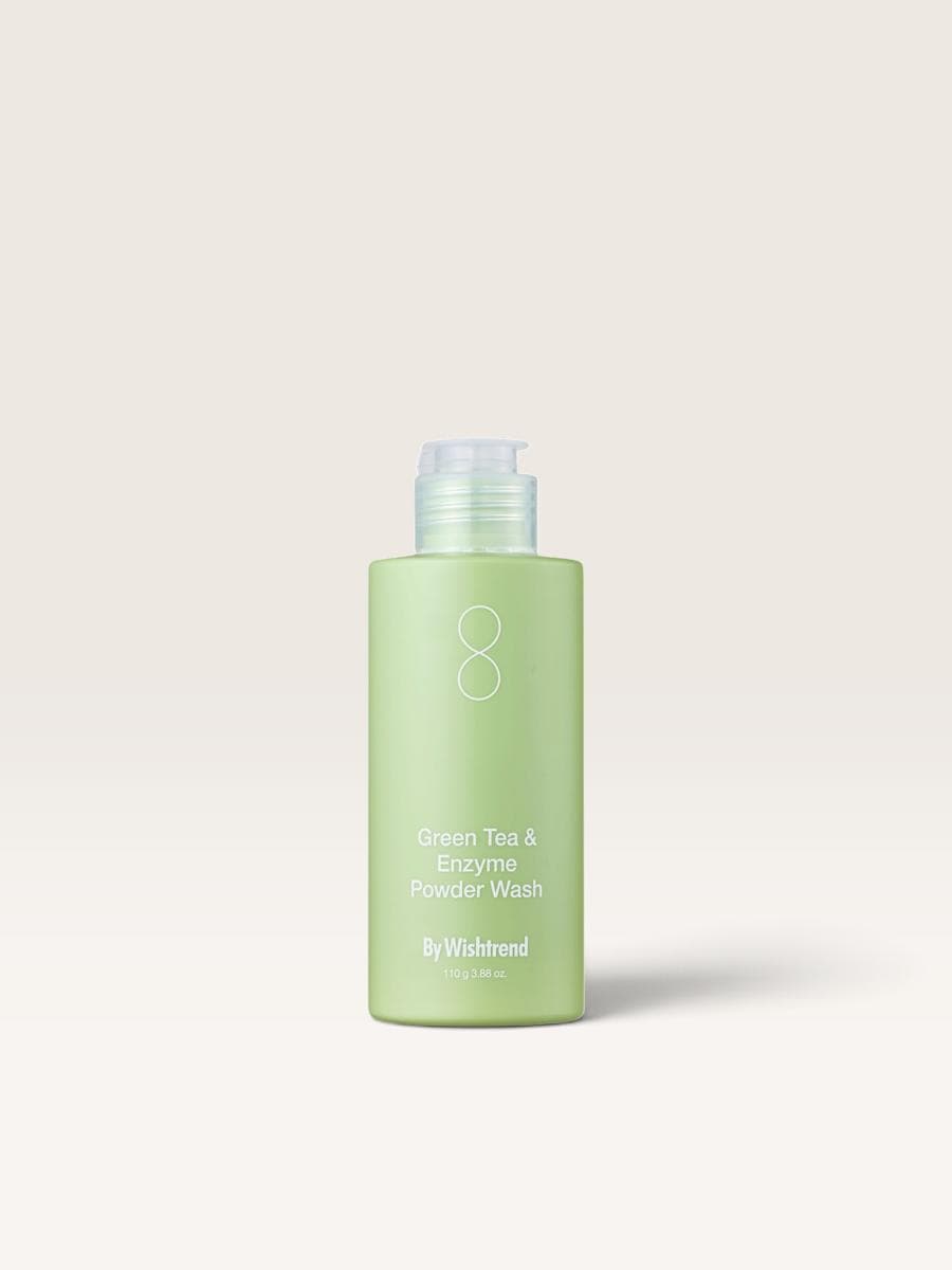 Пудра ензимна для вмивання з ароматом матчі ByWishtrend Green Tea & Enzyme Powder Wash
