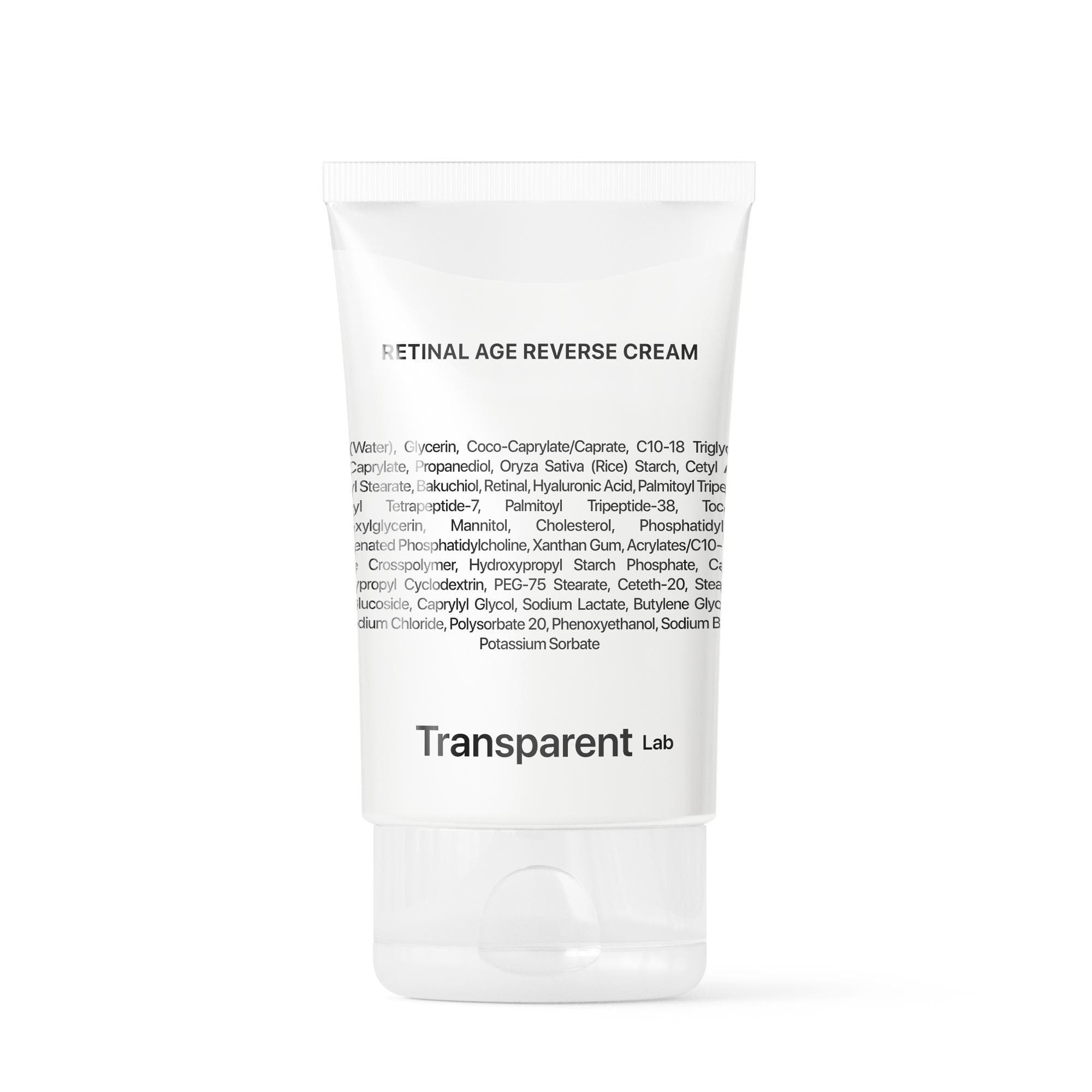 Крем для обличчя проти старіння Retinal age reverse cream TRANSPARENT-LAB