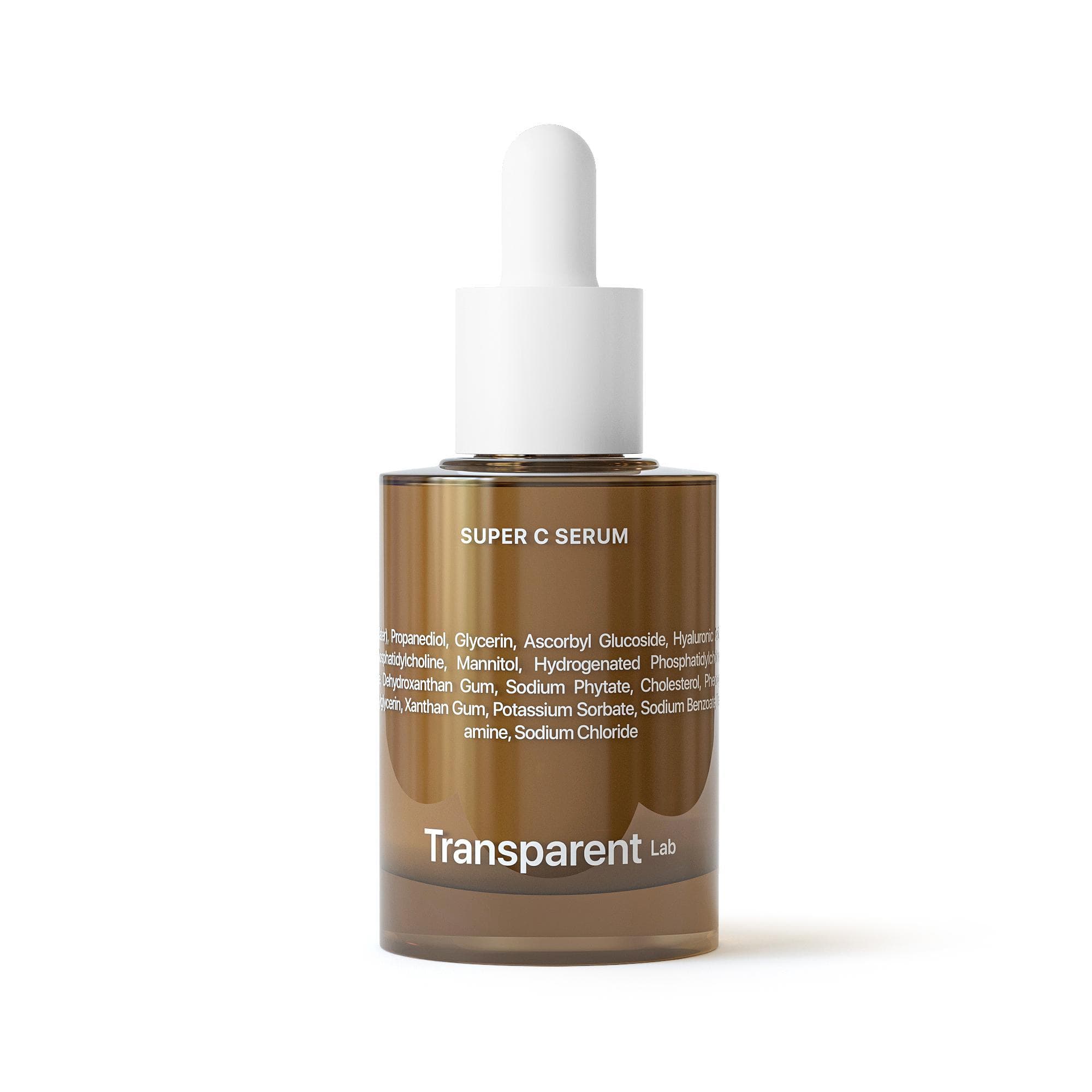 Сироватка від тонких зморшок і для пружної шкіри SUPER C SERUM TRANSPARENT-LAB