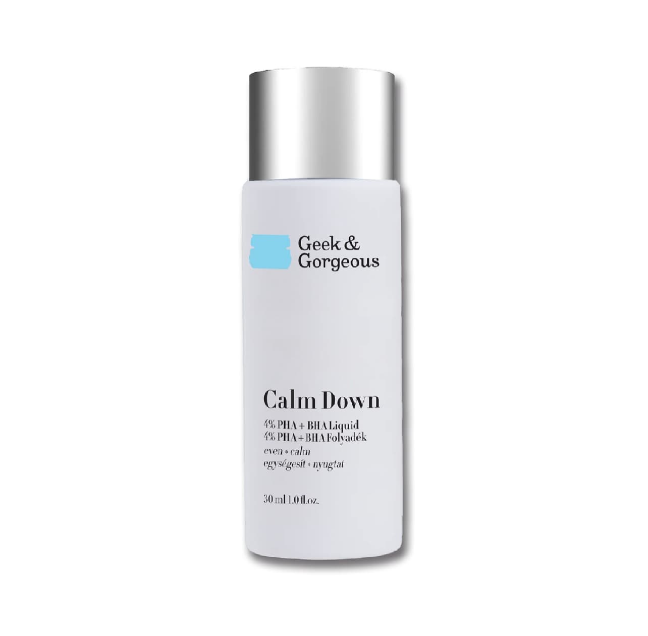 Ексфоліант з PHA+BHA кислотами Geek & Gorgeous Calm Down 30 ml