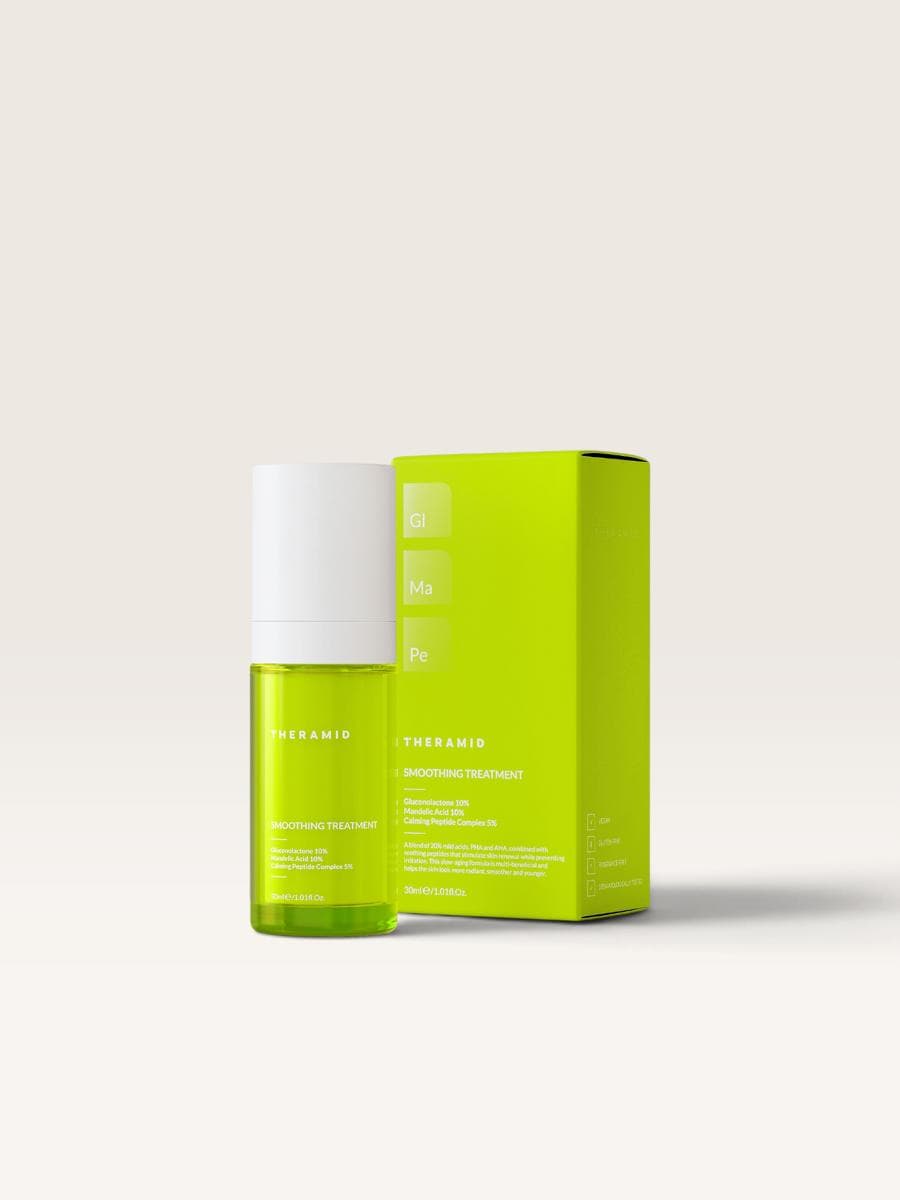 Антивікова сироватка з м'якими кислотами для рівномірного сяйва SMOOTHING TREATMENT 30ml