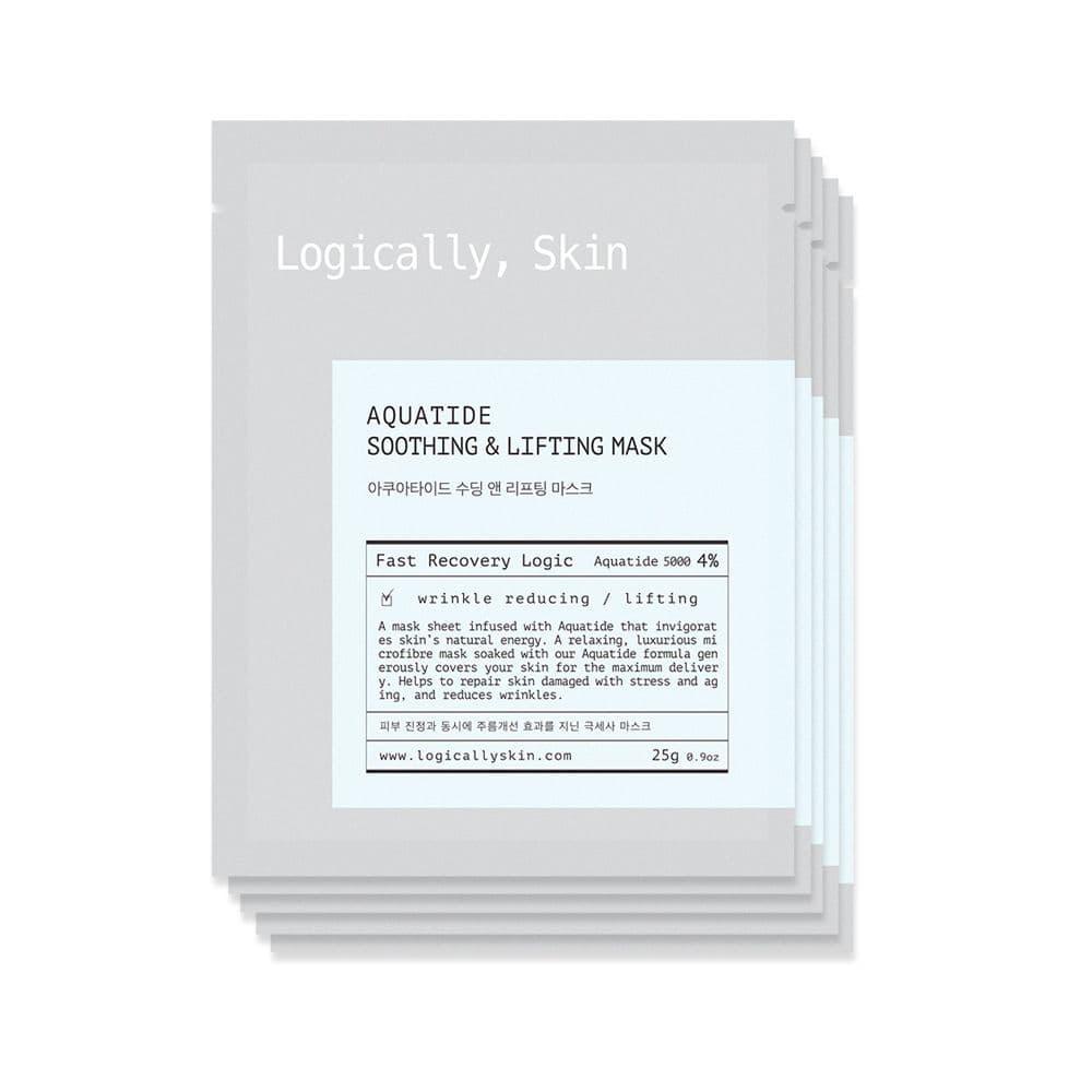 Заспокійлива маска з ефектом ліфтингу Logically, Skin Aquatide Soothing & Lifting Mask