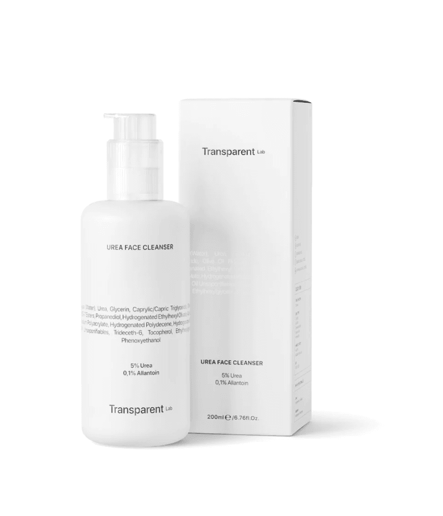Гель для вмивання із сечовиною TRANSPARENT-Lab UREA FACE CLEANSER 200 мл.
