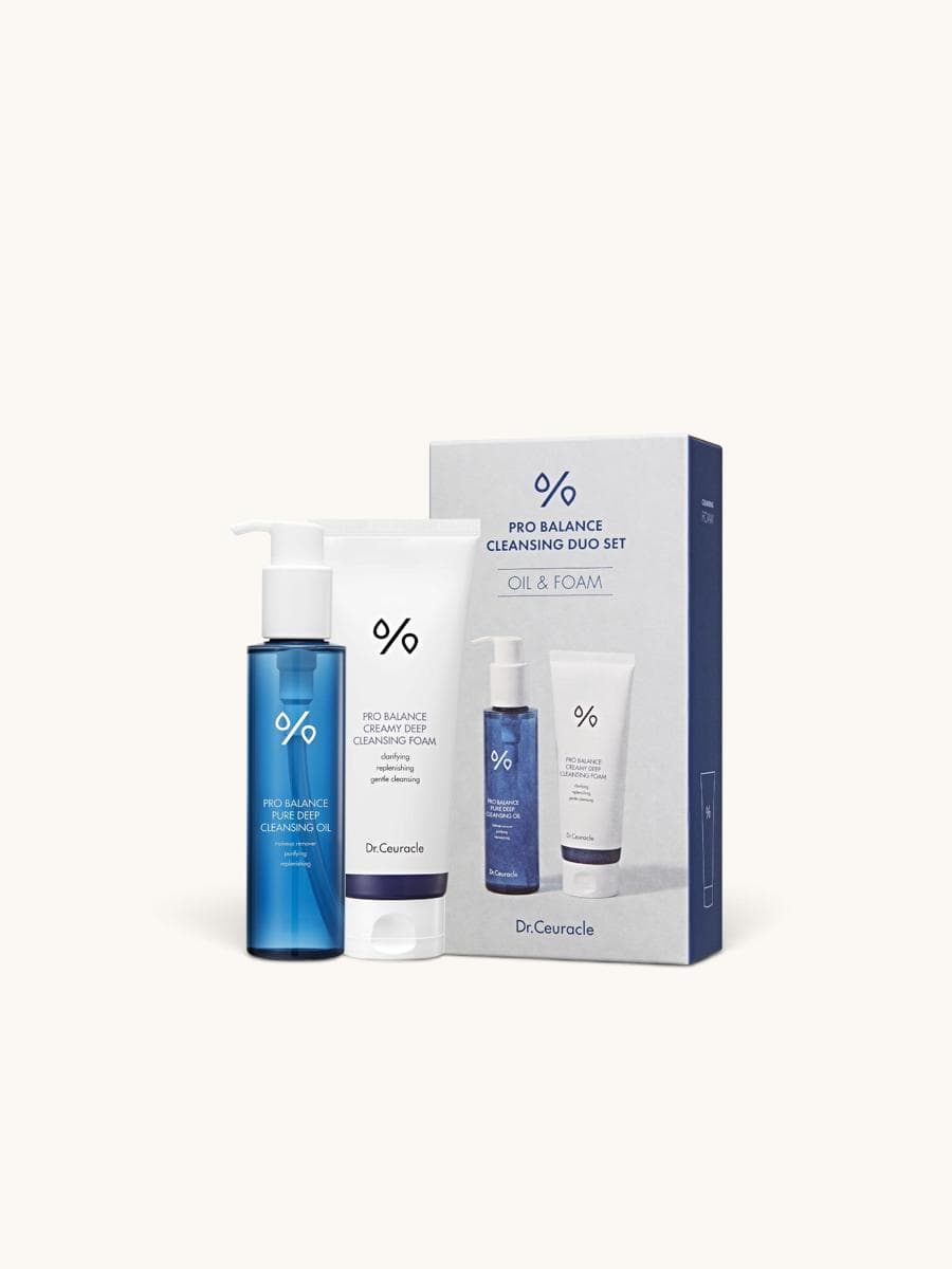 Набір для двоетапного очищення шкіри з пробіотиками Dr.Ceuracle Pro Balance Cleansing Duo Set