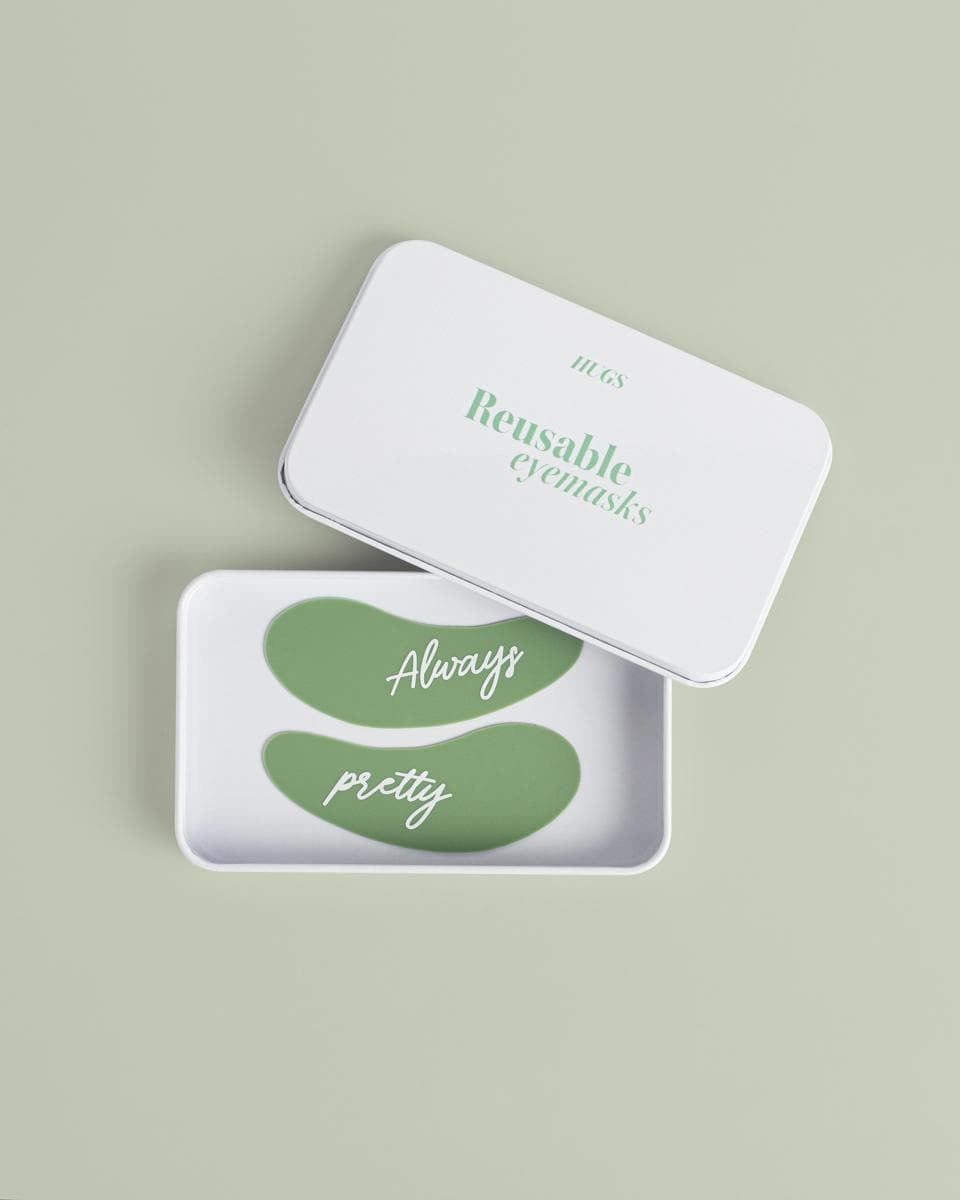 Багаторазові патчі Hugs Reusable Eyemasks Green