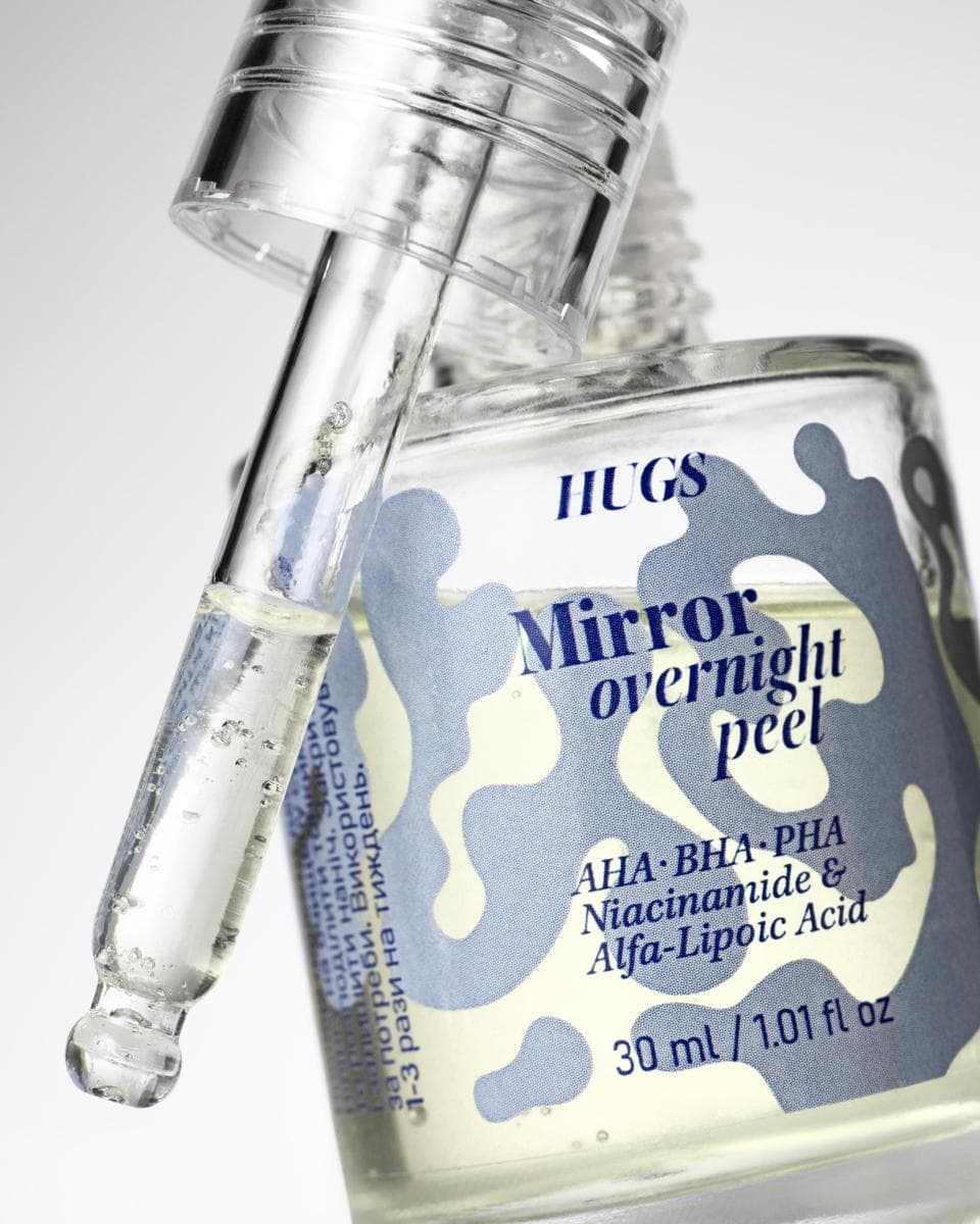 Нічна кислотна сироватка Mirror overnight peel