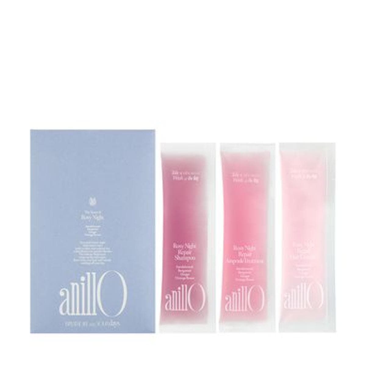 Тестери засобів ANILLO Rosy Night Repair Kit 3 шт*5 мл