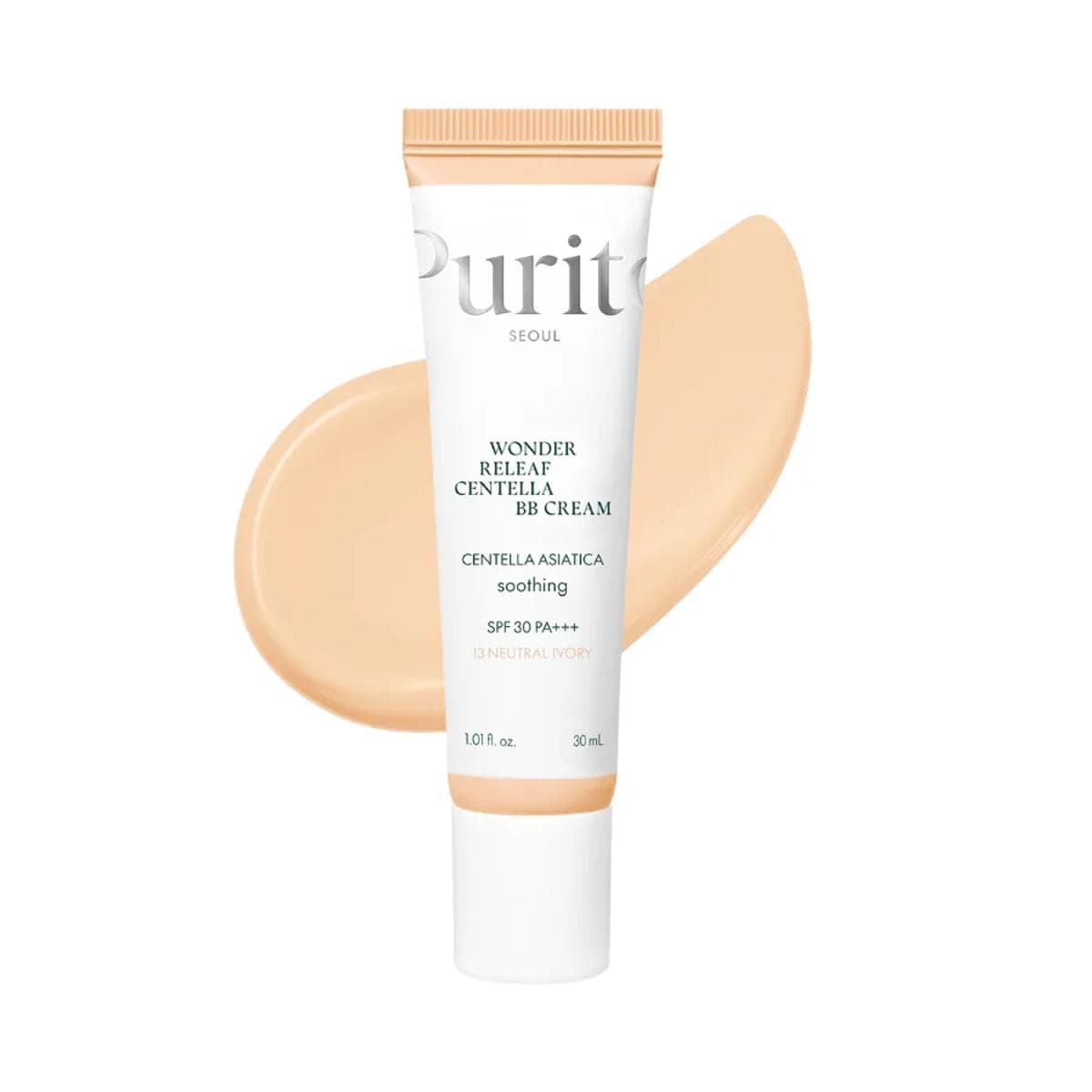 BB-крем з екстрактом центелли Purito Seoul Wonder Releaf Centella BB Cream 13 Neutral Ivory, 30 ml