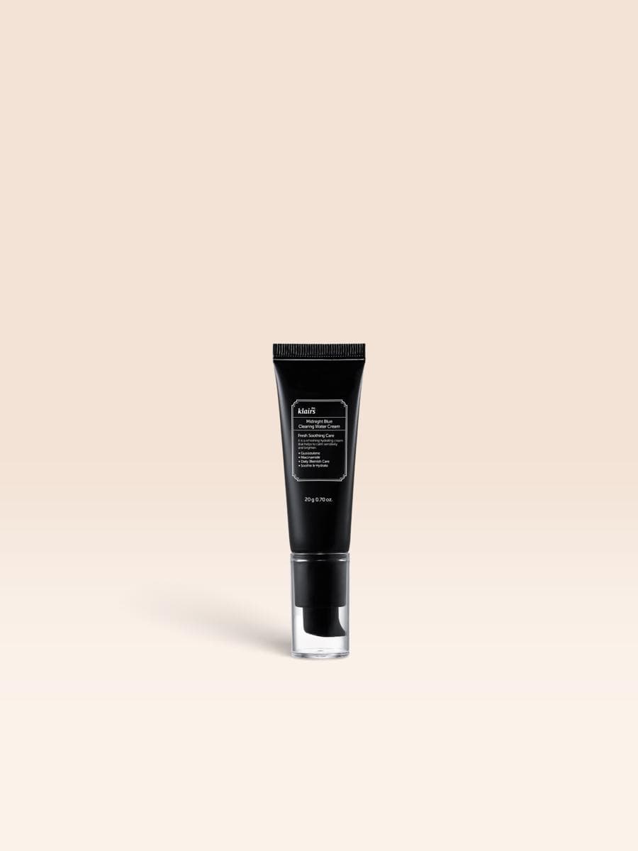 Mini Зволожуючий крем-гель для обличчя DEAR, KLAIRS Midnight Blue Clearing Water Cream 20 мл