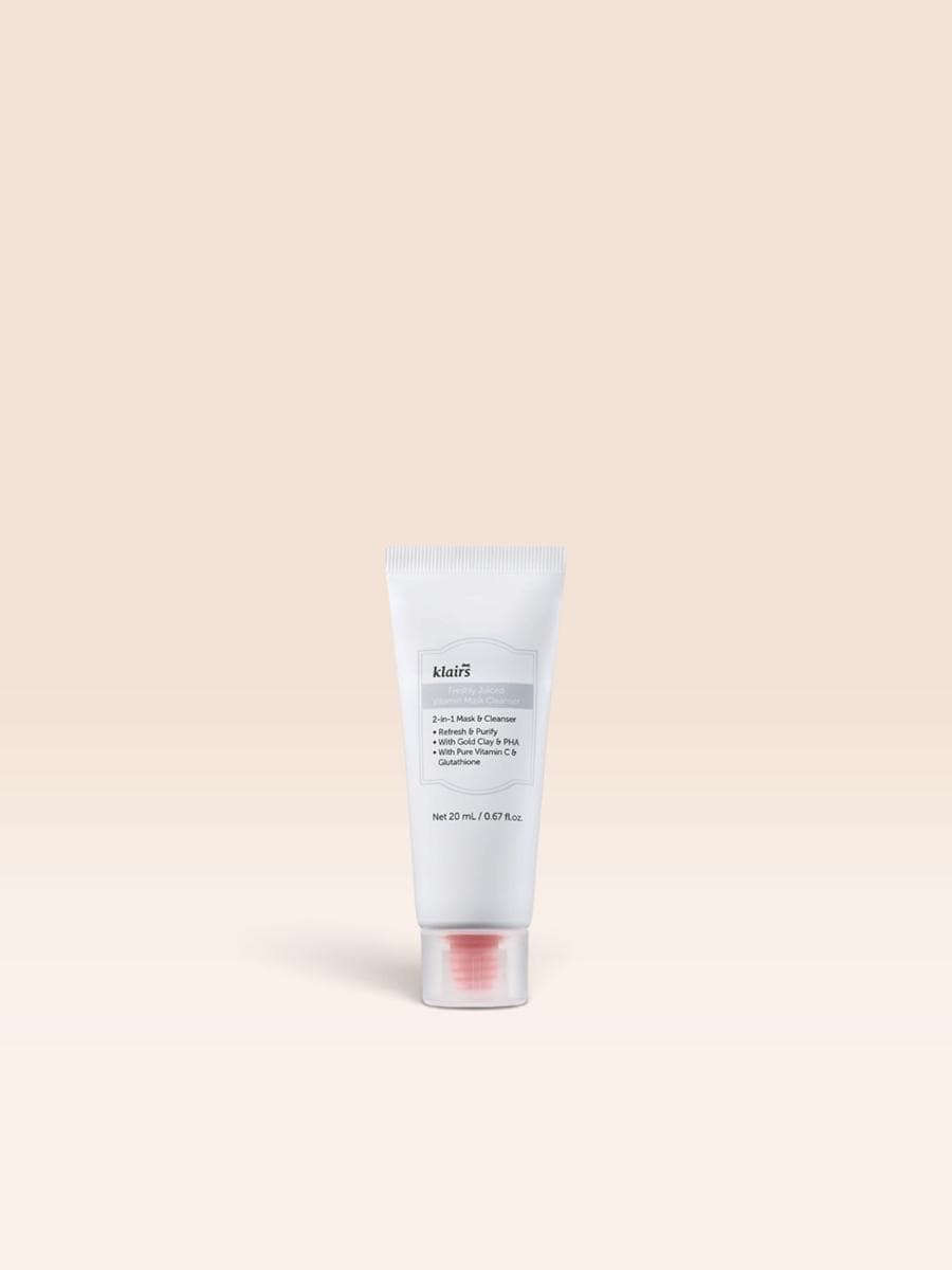 Мініатюра засобу для вмивання Dear,Klairs Freshly Juiced Mask Cleanser