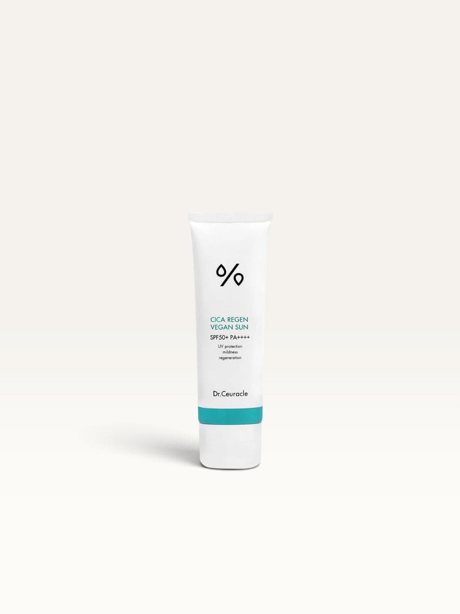 Сонцезахисний крем з центелою SPF50+ Dr.Ceuracle Cica Regen Sun