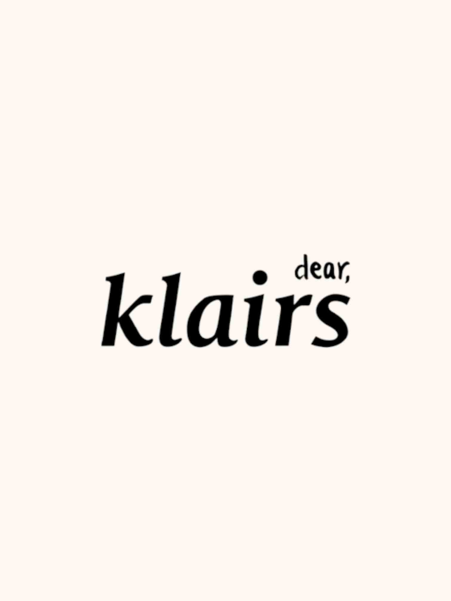 Dear, Klairs