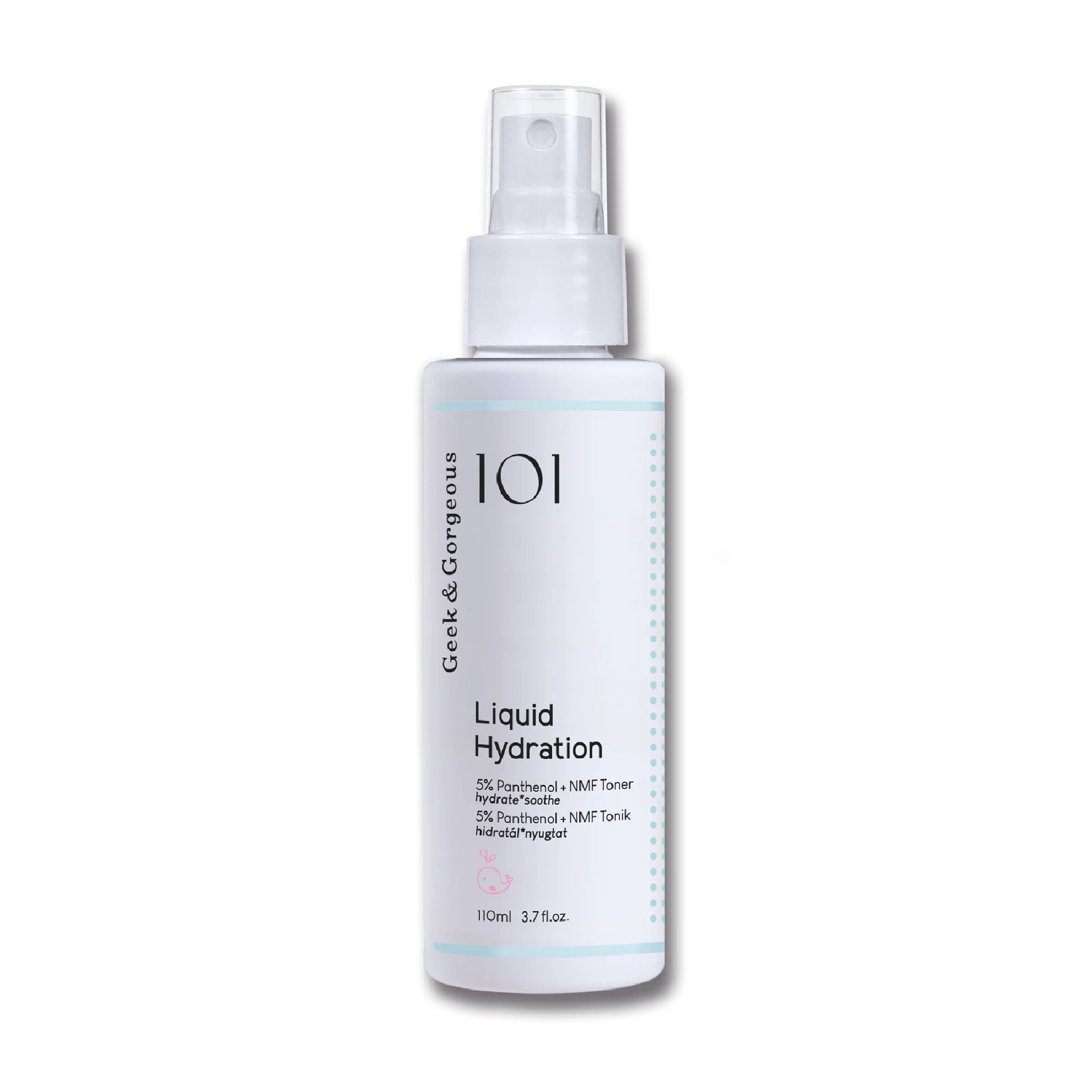 Спрей-тонер з пантенолом Geek & Gorgeous Liquid Hydration 110 ml